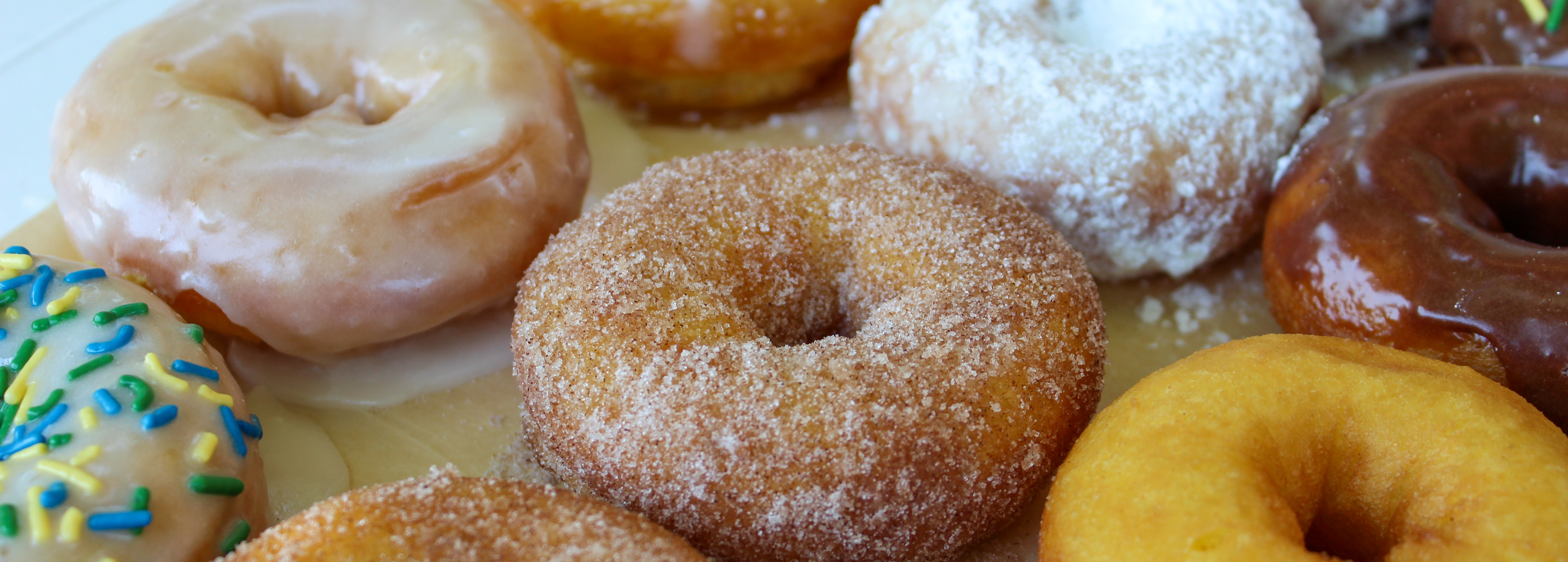 variety of doughnuts